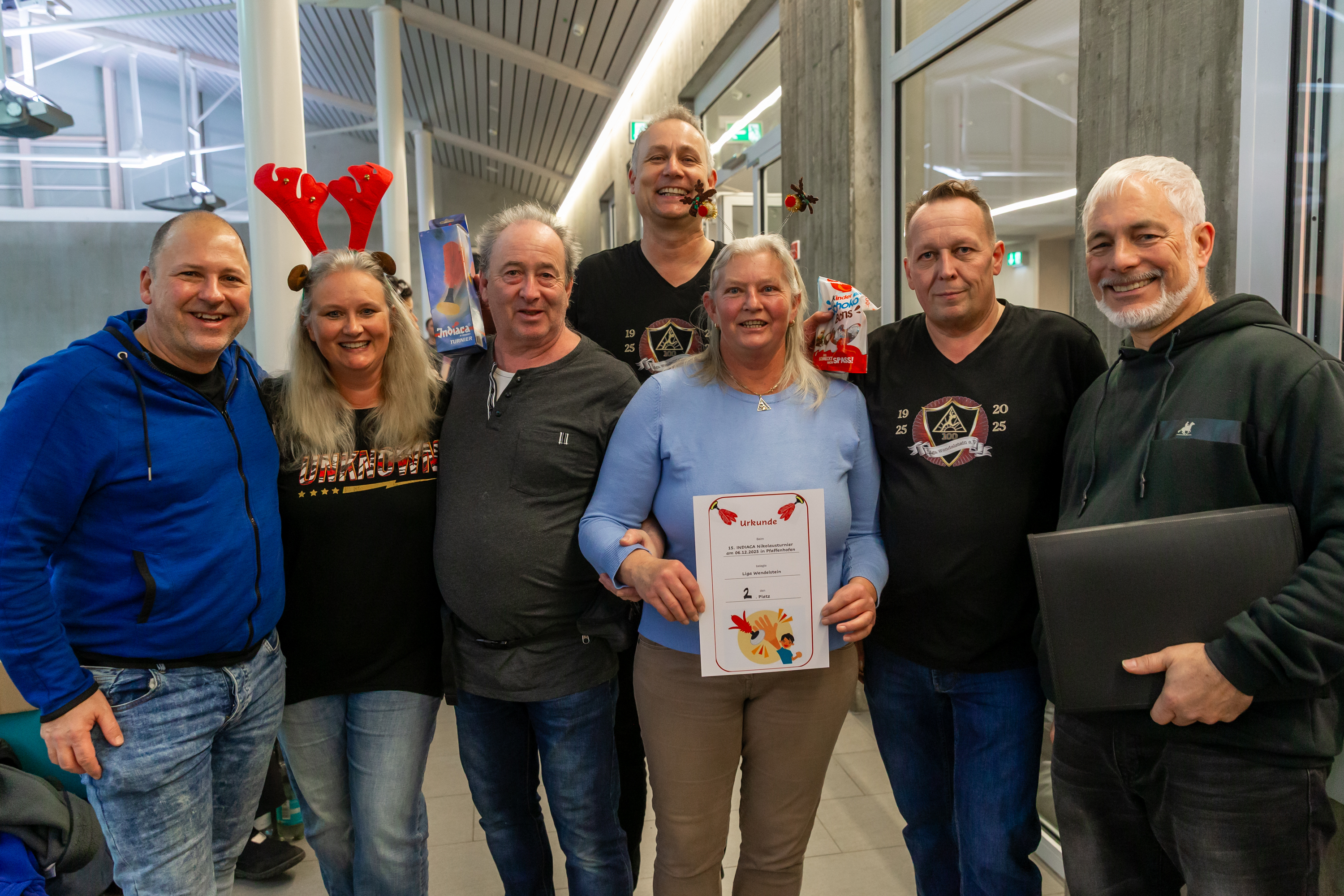 Bildunterschrift: Zweiter Platz „Liga Wendelstein“.